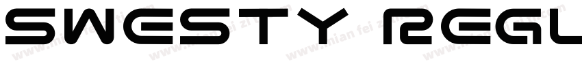Swesty Regular字体转换